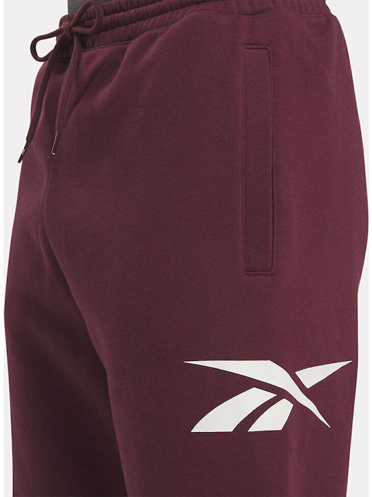 Classics Brand Proud Sweatpants with Elastic Classic maroon
