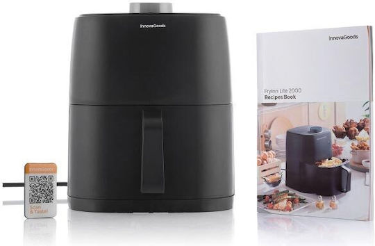 InnovaGoods Fryinn Lite 2000 Friteuză cu aer 2lt Negru