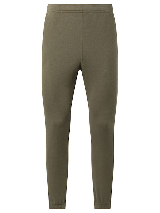 Training French Terry Jogginghose mit Gummizug Army Green
