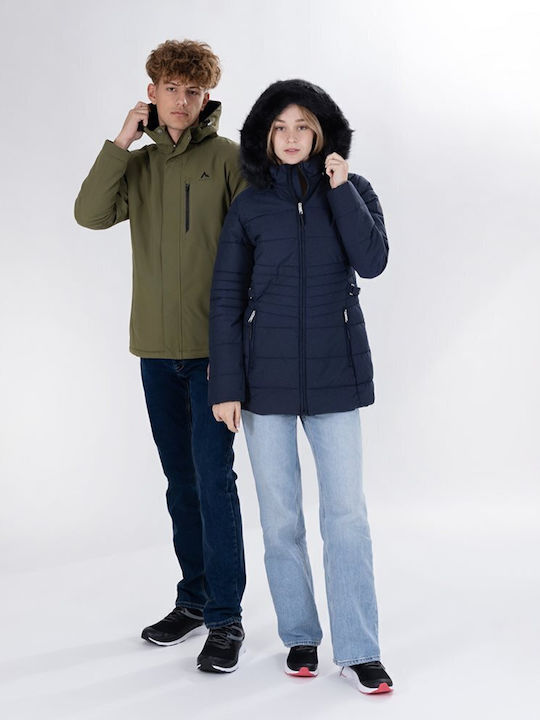 Larino Winter Jacket Waterproof Khaki