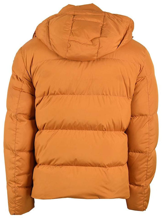 Geox Herren Winter Jacke Lässig Gelb