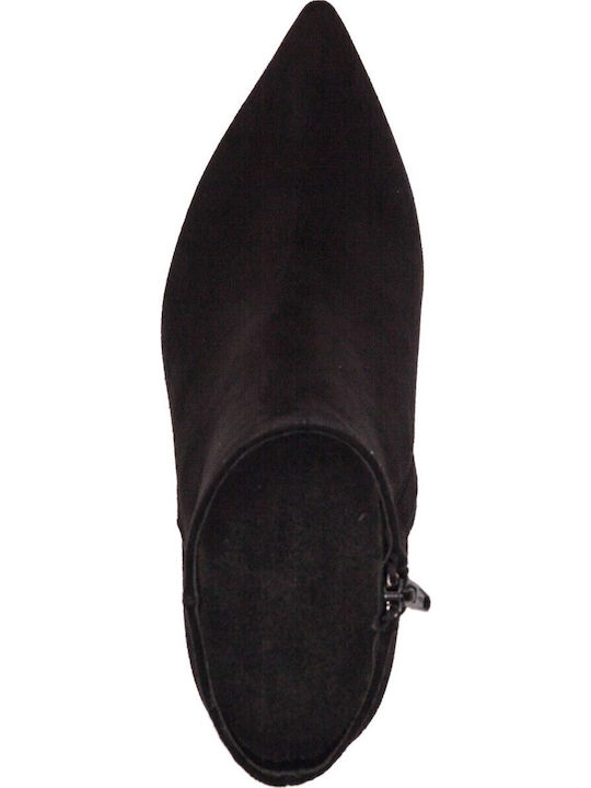 Suede Women's Ankle Boots Black