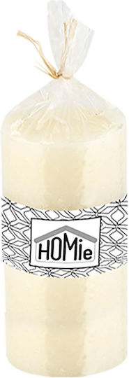 HOMie Lumânare Decorativă Gri 7x15cm