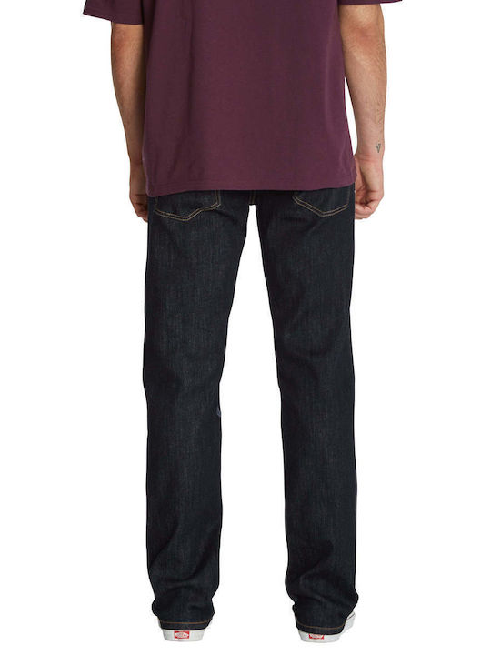 Solver Ανδρικό Παντελόνι Τζιν με Regular Straight Εφαρμογή Denim Rinse