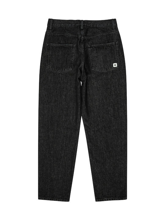 Men's Jeans Pants with Relaxed Fit WAA/WASHED BLACK