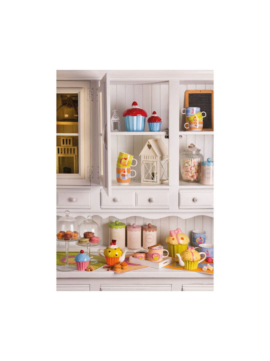 Excelsa Cupcake Сервизи за маса Plastic Beige 43x29см 1бр