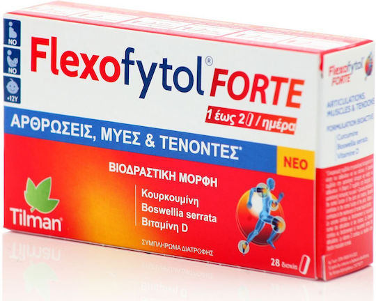 Tilman Flexofytol Nahrungsergänzungsmittel Für Die Gesundheit Der Gelenke 28 Tabletten