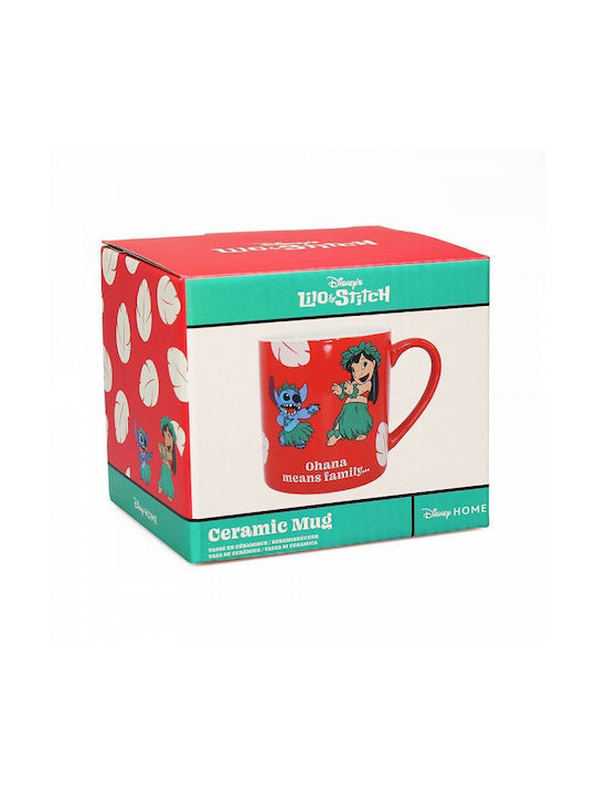 Half Moon Bay Becher Keramik Rot 330ml