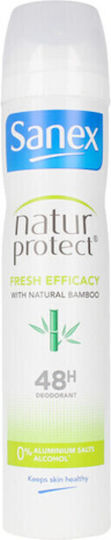Sanex Natur Protect Fresh Efficacy Deodorant 48h Deodorant 48h sub formă de Spray Fără aluminiu 200ml