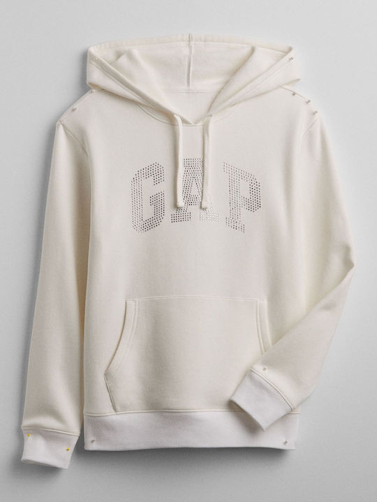 GAP Logo Women's Long Sweatshirt White