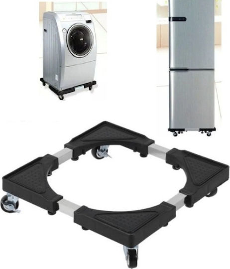 Base For Washer/Dryer made of Stainless Steel with Wheels 56x65εκ. 1pcs