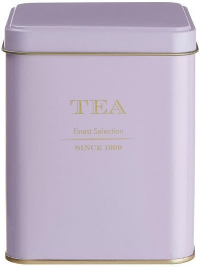 Butlers Кутия за Чай с Капак Металик Лилава 790ml