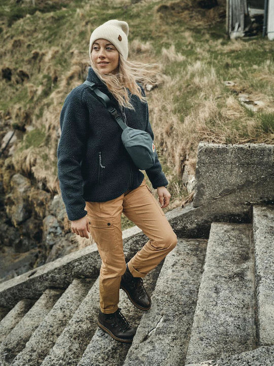 Fjallraven Stina Γυναικείο Κοντό Παντελόνι Πεζοπορίας Καφέ