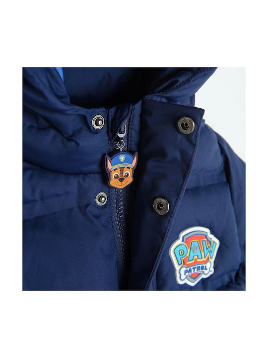 Cool Club Kids Casual Jacket with Hood Blue.