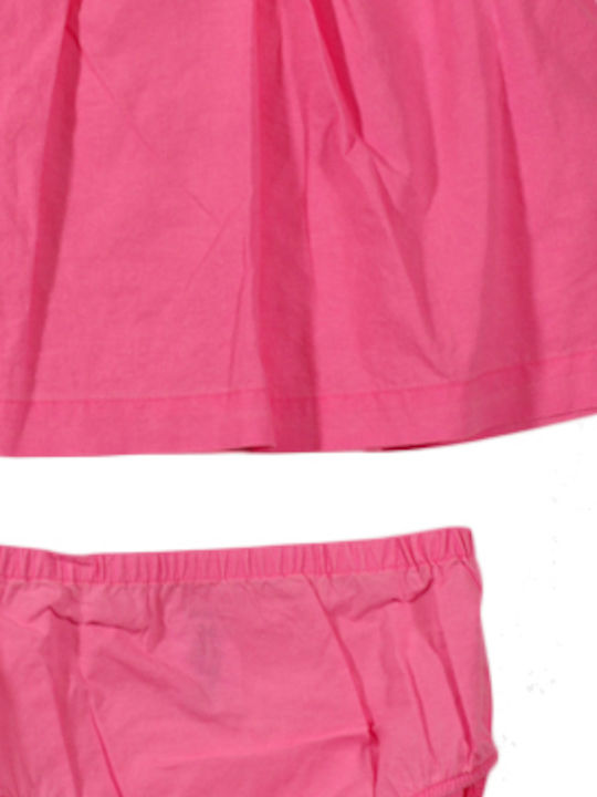 Mädchenkleider Set aus 2 mit Zubehör Rosa