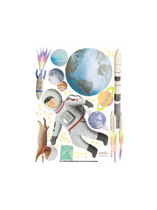 Mimi'lou Kids Wall Sticker Espace 35x45cm