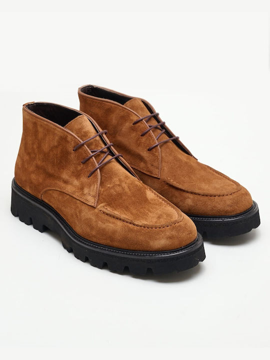 Vice Footwear Men's Suede Boots Tabac Brown