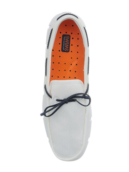 Ανδρικά Loafers σε Λευκό Χρώμα