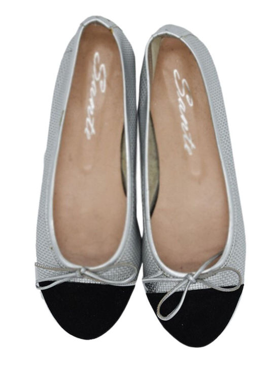 Sante Ballerinas Silver