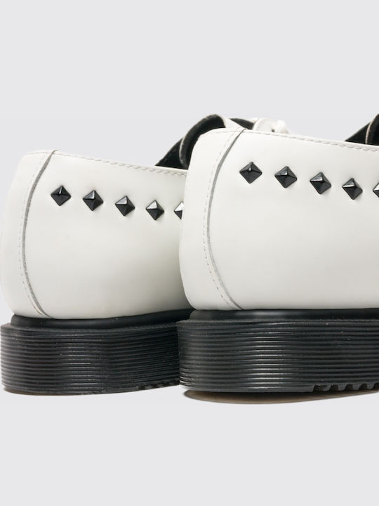 Stud Oxford-uri pentru femei în Alb Culore