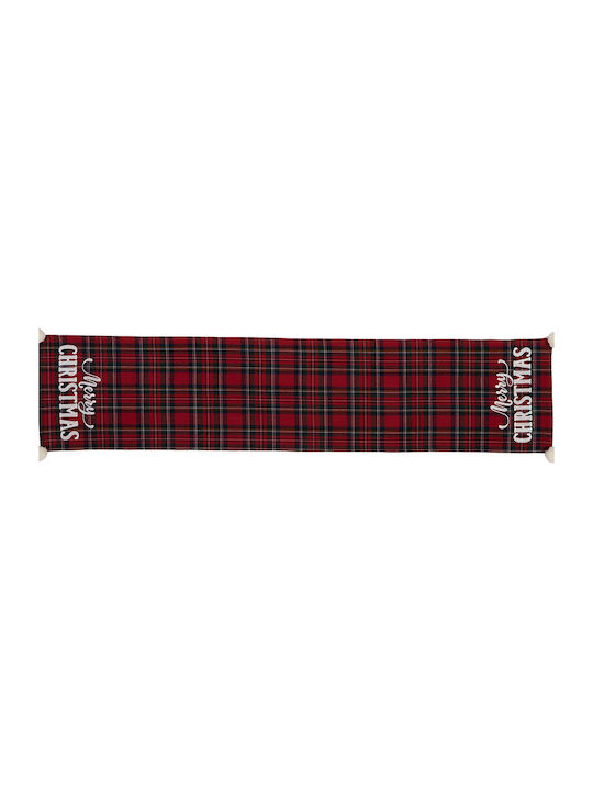 Nef-Nef Homeware Christmas Tablecloth Runner Red L150xW33cm.