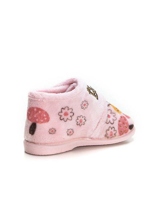 Kinderhausschuhe Stiefel Rosa
