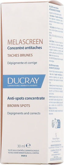 Ducray Melascreen Cremă de Față 24h pentru Imperfecțiuni, Pete Pigmentare și Albire 30ml