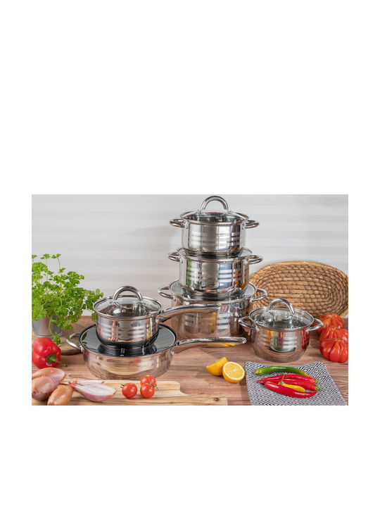 Edenberg Kochgeschirr-Set EB-4007 12Stück