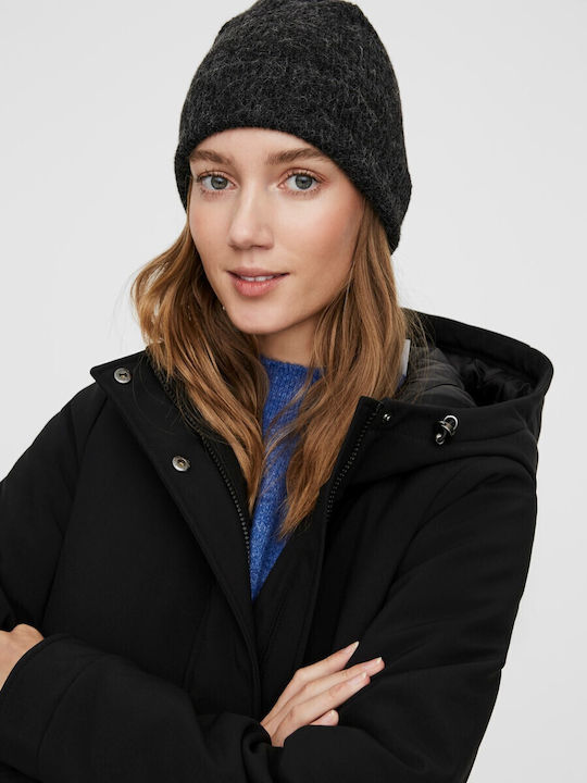 Beanie Unisex Căciulă Tricotat în culoarea Negru