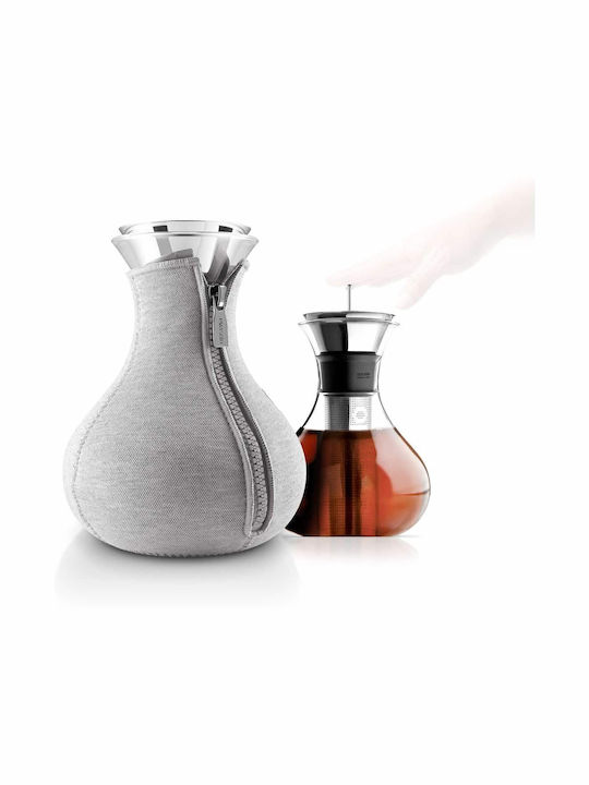 Eva Solo Teapot with Filter Glass Light Grey 1000ml