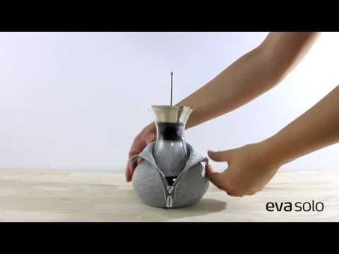 Eva Solo Teapot with Filter Glass Light Grey 1000ml