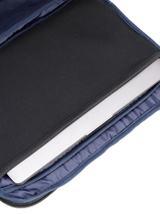 Modecom Split Messenger Τσάντα Laptop 15.6" σε Μαύρο χρώμα