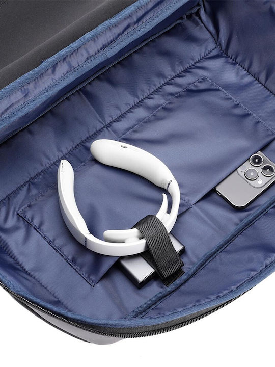 Modecom Split Messenger Τσάντα Laptop 15.6" σε Μαύρο χρώμα