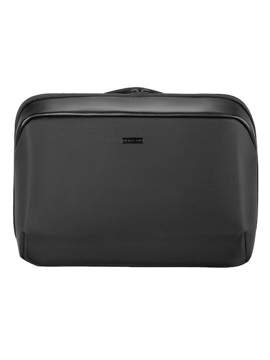 Modecom Split Messenger Τσάντα Laptop 15.6" σε Μαύρο χρώμα