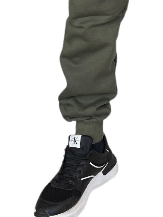 Jogginghose mit Gummizug Khaki