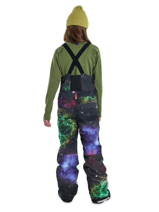 Burton 17150107962 Kids Dungarees for Ski & Snowboard Multicolour