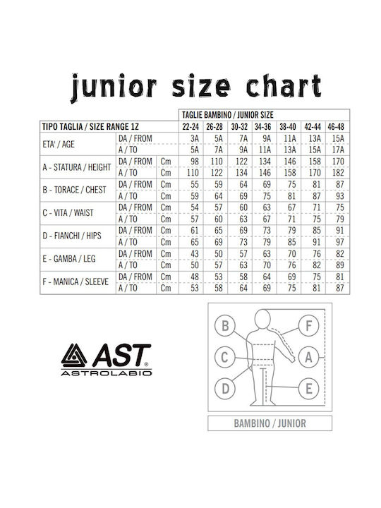 Astrolabio JM7N-886 Kids Trousers for Ski & Snowboard Blue