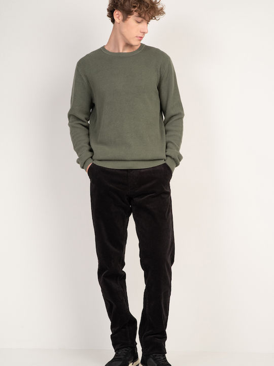 Trousers Chino Elastic Black