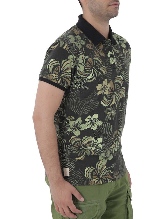 Scotch & Soda Men's Short Sleeve Blouse Polo Green