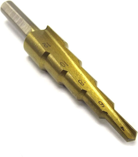 Mm 4-32 Mm Set of 3 Conical Drills for Wood και Metal