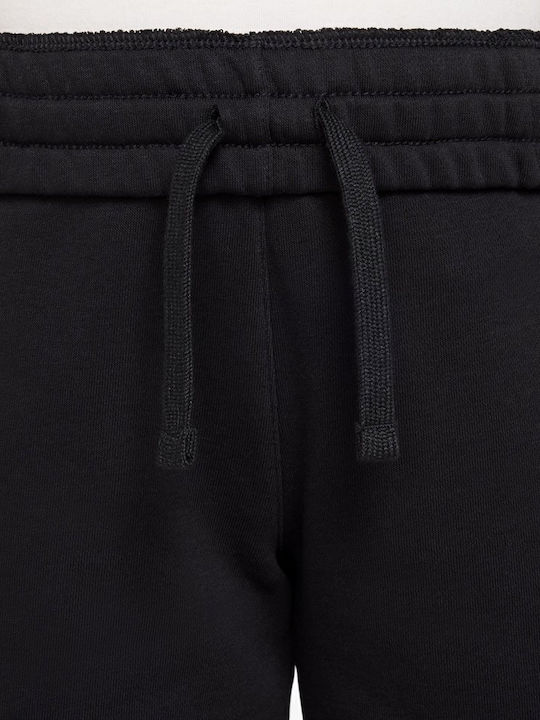 Детски шорт/бермуда Спортен Текстил Sportswear Club Fleece Черен
