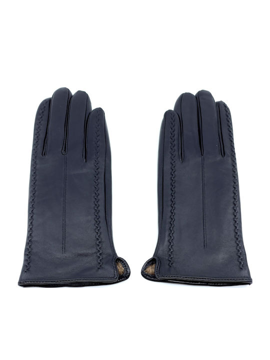 Women's Leather Touch Gloves Black