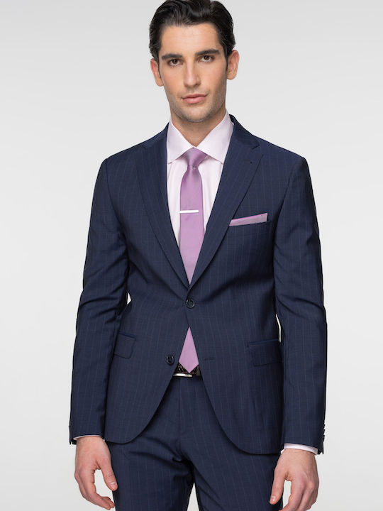 Fragosto Men's Suit Dark Blue