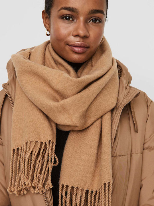 Vero Moda Women's Wool Scarf Brown