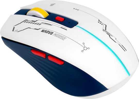Marvo M796W Ασύρματο RGB Gaming Ποντίκι 3200 DPI Λευκό