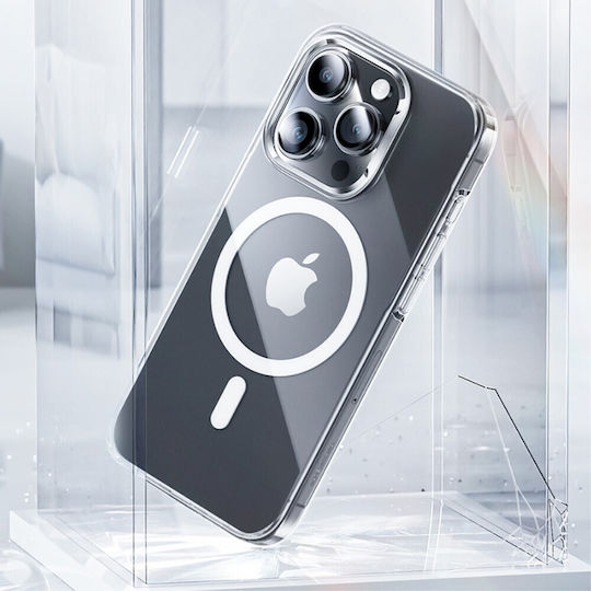 Benks Umschlag Rückseite Gehärtetes Glas Transparent (iPhone 15 Plus / 16 Plus)