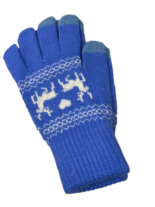 Remix Blau Handschuhe Berührung