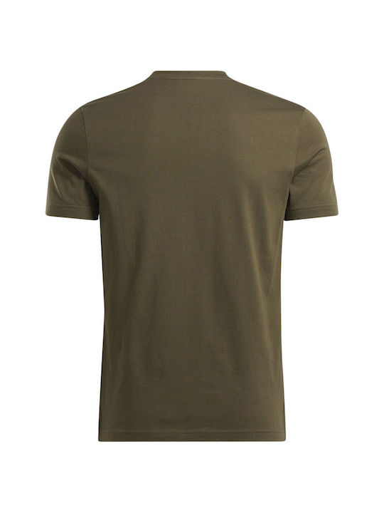 Reebok Identity Ανδρικό T-shirt Κοντομάνικο ARMY GREEN