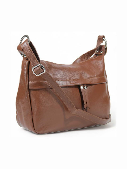 Passaggio Leather Leather Women's Bag Shoulder Brown