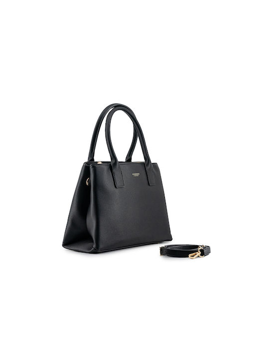 Diana & Co Damen Tasche Schulter Schwarz